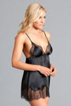 BW1776DG Dark Grey Babydoll